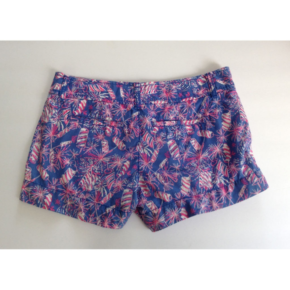 Lilly Pulitzer HG firecracker Cherry Bomb shorts - Picture 3 of 4